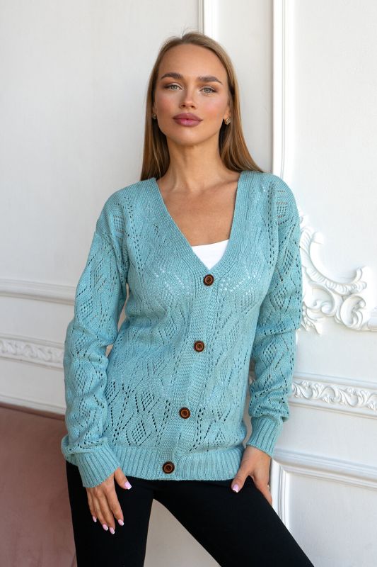 389523 Open-style Cardigan