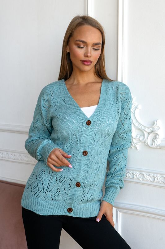 389523 Open-style Cardigan